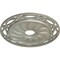 Ekena Millwork Loera Ceiling Medallion (Fits Canopies up to 6 1/4"), 26 5/8"OD x 4 1/2"ID x 1 3/8"P, Flash Gold CM26LOFLS - alternate 2